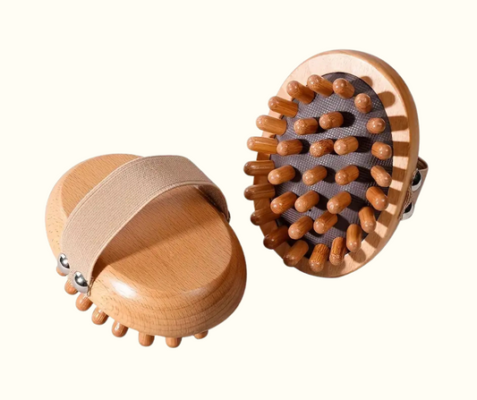 Wooden Meridian Massage Brush