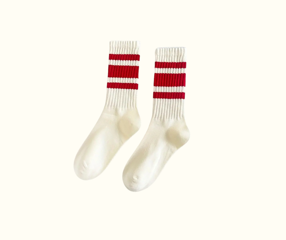 Long Socks With Stripes